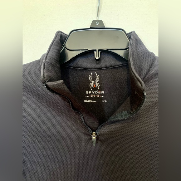 Spyder Fleece Lined Quarter Zip - Picture 2 of 4